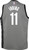 Jordan Youth Brooklyn Nets Kyrie Irving #11 Grey 2020-21 Dri-Fit Statement Swingman Jersey