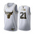 Thaddeus Young #21 Chicago Bulls White Golden Edition Jersey