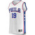 Raul Neto Philadelphia 76Ers Fast Break Replica Player Jersey White - Association Edition
