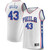 Jonah Bolden Philadelphia 76Ers Fast Break Replica Player Team Jersey - Association Edition - White
