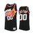 Custom #00 Phoenix Suns Hardwood Classics Jersey Black