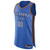 Oklahoma City Thunder Nike Replica Replica Replica  Custom Jersey Blue - Icon Edition