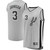 Keldon Johnson San Antonio Spurs Fast Break Jersey Gray - Statement Edition