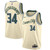 Giannis Antetokounmpo Milwaukee Bucks 2020 Finished Jersey Cream City Edition