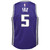 De'Aaron Fox Sacramento Kings Nike Youth Swingman Jersey Purple - Icon Edition