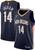 Nike Men'S New Orleans Pelicans Brandon Ingram #14 Navy Dri-Fit Swingman Jersey
