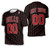 Personalized Chicago Bulls Any Name 00 90S Throwback Red Striped Black Jersey Inspired 3D T-Shirt