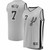 Chimezie Metu San Antonio Spurs Fast Break Replica Player Jersey - Statement Edition - Silver
