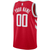 Houston Rockets Nike Swingman Custom Jersey Red - Icon Edition