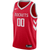 Houston Rockets Nike Swingman Custom Jersey Red - Icon Edition