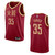 Houston Rockets 35 Kenneth Faried City Swingman Red 3D Jersey