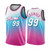 Miami Heat Jae Crowder #99 2020 Nba New Arrival Blue & Pink Jersey All-Over Print