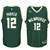 Jabari Parker Milwaukee Bucks Adidas Swingman Climacool Hunter Green 3D Jersey