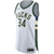 Giannis Antetokounmpo Milwaukee Bucks Nike  Player Jersey - Association Edition - White