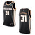 2021 20 Atlanta Hawks 31 Chandler Parsons City Swingman Black 3D Jersey