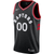 Toronto Raptors Nike Custom Swingman Jersey Black - Statement Edition