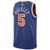 Nike Immanuel Quickley New York Knicks Blue 2020/21 Swingman Jersey – Icon Edition