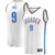 Nerlens Noel Oklahoma City Thunder Fanatics Branded Fast Break Player Association Edition White 3D Jersey