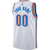 Oklahoma City Thunder Nike 2020/21 Swingman Custom Jersey – Association Edition - White