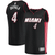 Kz Okpala Miami Heat Fanatics Branded Fast Break Replica Black Icon Edition 3D Jersey