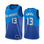 Milwaukee Bucks Jordan Nwora #13 Blue 2020-21 City Jersey