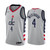 Washington Wizards Russell Westbrook #4 Gray 2020-21 City Edition Jersey