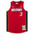 Dwyane Wade Miami Heat Fanatics  Autographed Mitchell & Ness  Jersey with "Wade County" Inscription - Red