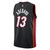 Bam Adebayo Miami Heat Nike Replica Replica Replica  2021/22 Swingman Jersey - Icon Edition - Black
