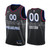 Philadelphia 76Ers Custom 2020-21 Jersey City Edition Black Boathouse Row