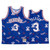 Allen Iverson #3 Philadelphia 76Ers Blue Tear Up Pack Jersey