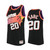 Dario Saric #20 Phoenix Suns Hardwood Classics Jersey Black