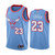 Chicago Bulls Michael Jordan Blue #23 Bule City Jersey
