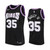 Sacramento Kings #35 Marvin Bagley Iii Hardwood Classics Black Jersey