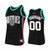 Custom #00 Memphis Grizzlies Black Hardwood Classics Jersey