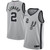 Kawhi Leonard San Antonio Spurs Jersey Statement Edition Silver 2019