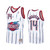 D.J. Augustin #14 Houston Rockets Hardwood Classics Jersey White