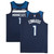 Anthony Edwards Minnesota Timberwolves Fanatics  Autographed Nike Replica Replica Replica Diamond 2021-22 Swingman Jersey - Navy