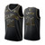 Kansas Jayhawks Joel Embiid Black Golden Edition Limited Jersey Philadelphia 76Ers
