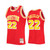 Clyde Drexler #22 Houston Rockets Red Hardwood Classics Jersey