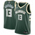 Malcolm Brogdon Milwaukee Bucks Jersey Green Icon Edition 2019