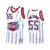 Dikembe Mutombo #55 Houston Rockets Hardwood Classics Jersey White