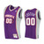 Custom #00 Phoenix Suns Hardwood Classics Jersey Purple