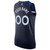 Minnesota Timberwolves Nike Replica Replica Replica  Custom Jersey Navy - Icon Edition