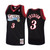 Philadelphia 76Ers #3 Allen Iverson Hardwood Classics Black Jersey