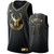 Men'S Milwaukee Bucks Ersan Ilyasova Black #77 Golden Edition Swingman Jersey
