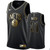 Men'S Brooklyn Nets Jarrett Allen Black #31 Golden Edition Swingman Jersey