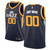 Utah Jazz Custom Jersey Navy Icon Edition 2019