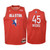 Youth #45 Donovan Mitchell 2020 Nba All-Star Game Utah Jazz Jersey - Red