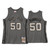 David Robinson #50 San Antonio Spurs Metal Works Jersey Charcoal