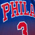 Allen Iverson Philadelphia 76ers Mitchell & Ness 1996/97 Hardwood Classics Fadeaway Swingman Player Jersey - Red/Royal